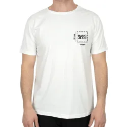 Özelleştirilebilir Premium Beyaz T-Shirt