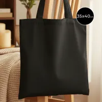 Siyah Bez Çanta